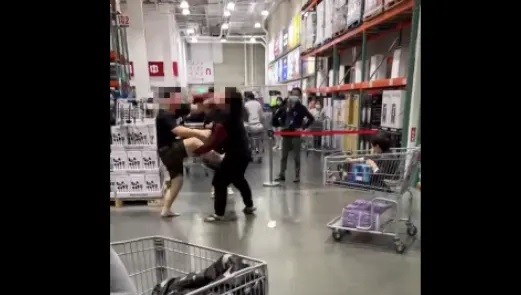 Video shows Costco Taiwan Black Friday fight end in KO