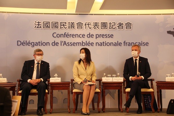 French delegation drives home need to support Taiwan on world stage