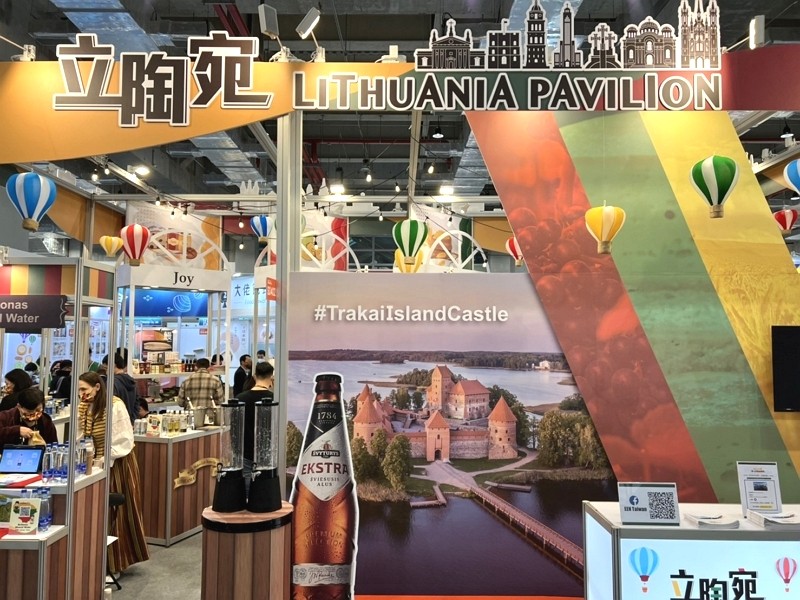 Lithuanian food products featured in Food Taipei show for 1st time