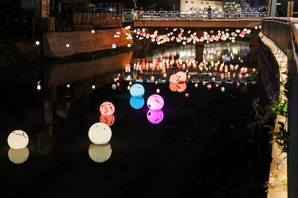 Yuejin Lantern Festival in south Taiwan boasts 5 light exhibitions