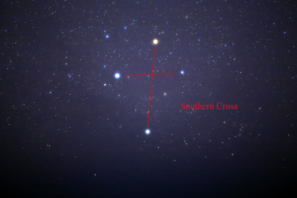 Early spring’s Southern Cross in Kenting, Taiwan