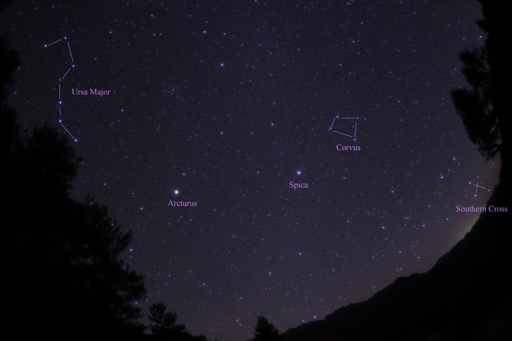 Another view of Southern Cross in Taiwan at Yushan’s Tataka