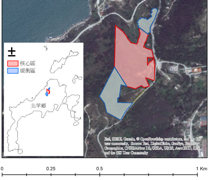 臺灣首度劃定島嶼生態系昆蟲棲地環境　馬祖列島雌光螢野生動物保護區正式公告