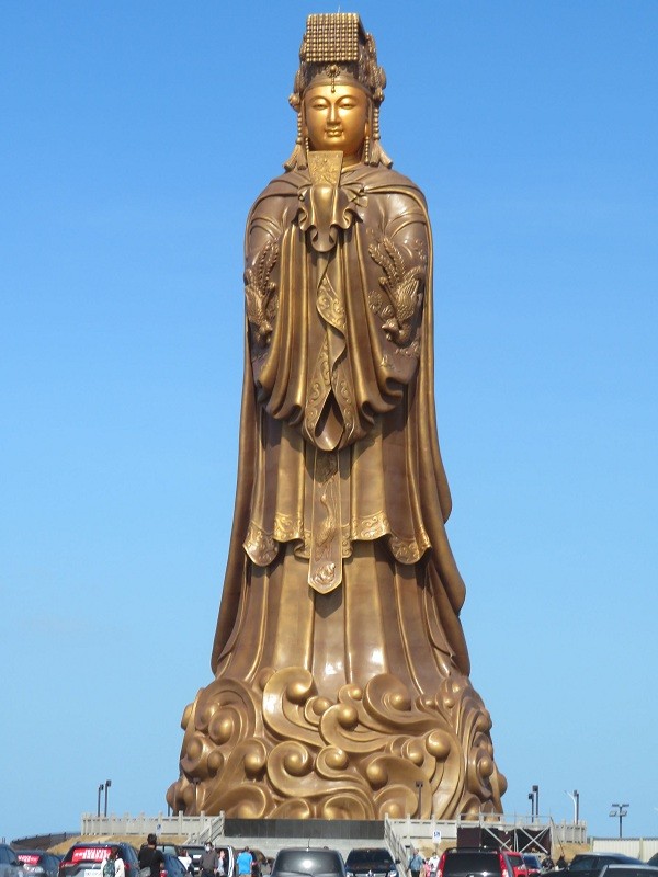World’s tallest bronze Matsu statue inaugurated in Taiwan’s Penghu