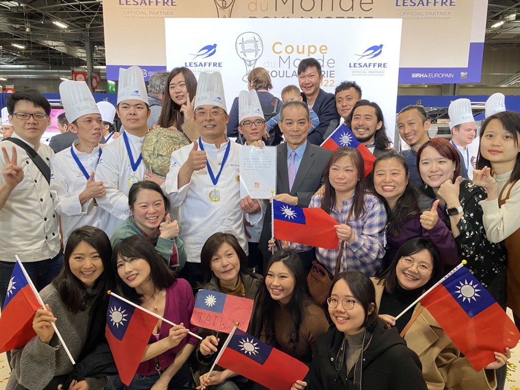 Taiwan wins 1st place at Bakery World Cup
