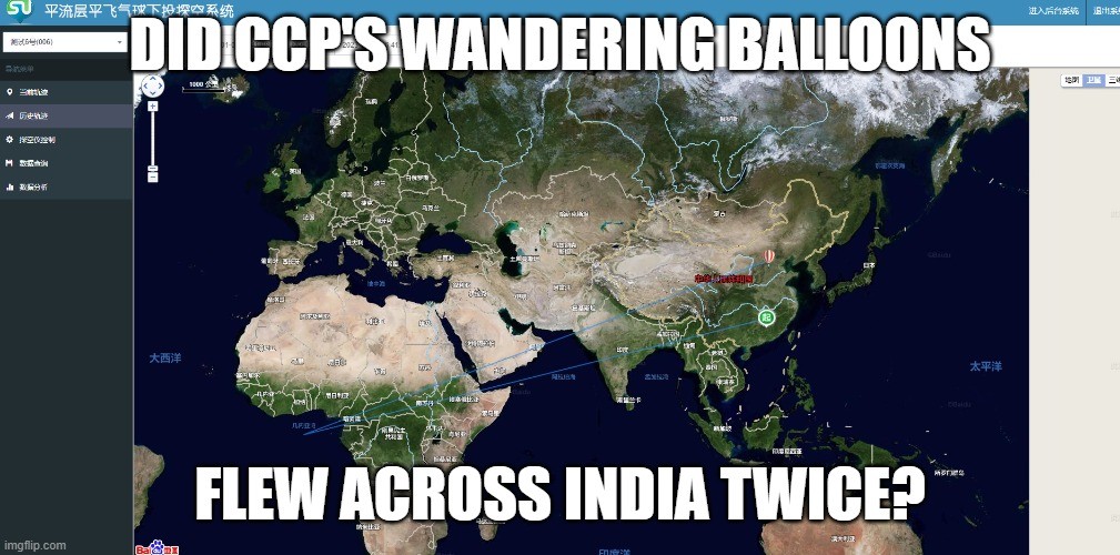 Anonymous hacks into Chinese weather balloon that flew over India twice
