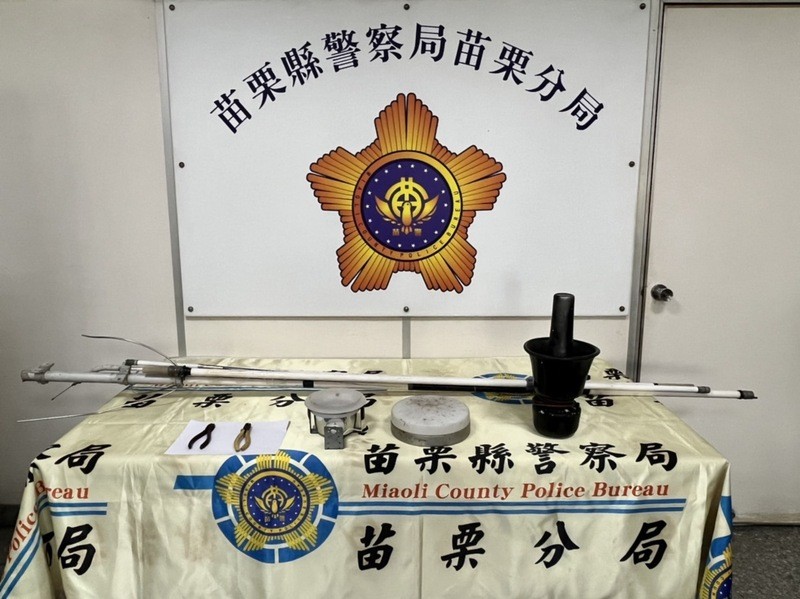Two arrested for stealing parts from military vehicle in Taiwan's Miaoli