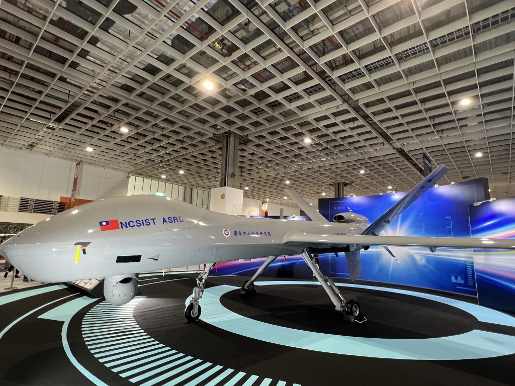 NCSIST showcases latest drone tech at Taipei Aerospace and Defense Technology Exhibition