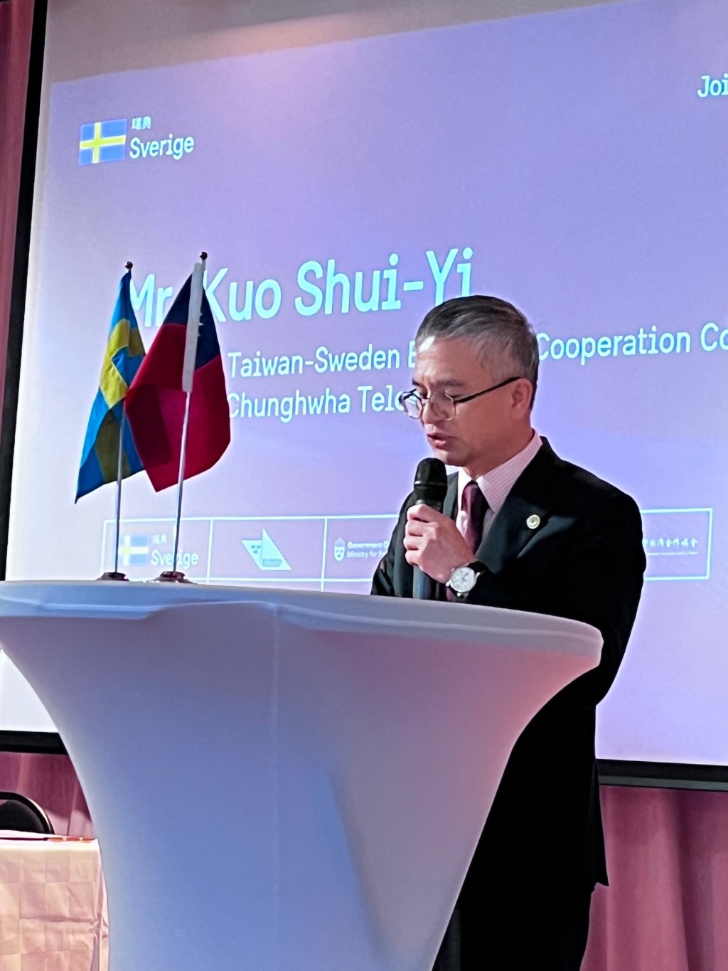 中華電信赴瑞典、芬蘭參訪　郭水義擔任「第39屆臺瑞(典)經濟合作會議」臺方主席 