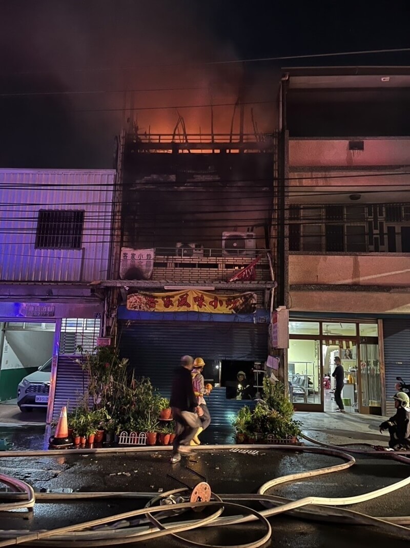 5 killed, 1 injured in Vietnamese eatery fire in north Taiwan