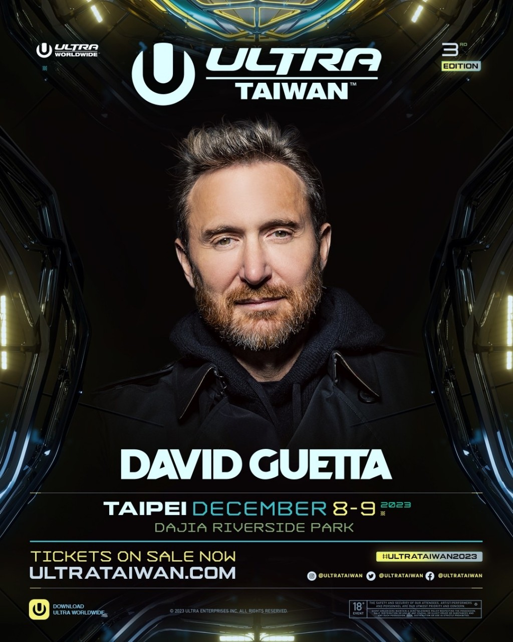 David Guetta to headline Ultra Taiwan 2023