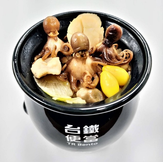 Taiwan Railways unveils seafood jar bento in collaboration with Japan’s Awajiya