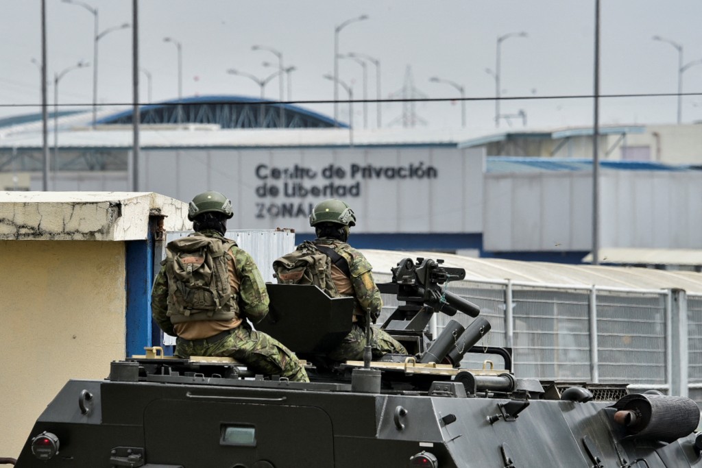 武裝分子衝入電視台為亂 厄瓜多毒梟越獄暴力迭起